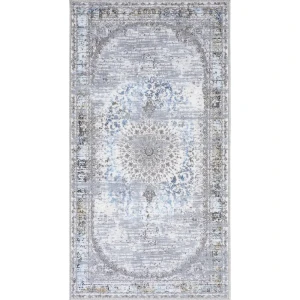 Ковер РОЯЛТАФТ Colaris серый 80x150 см - стиль и безопасность 89418235