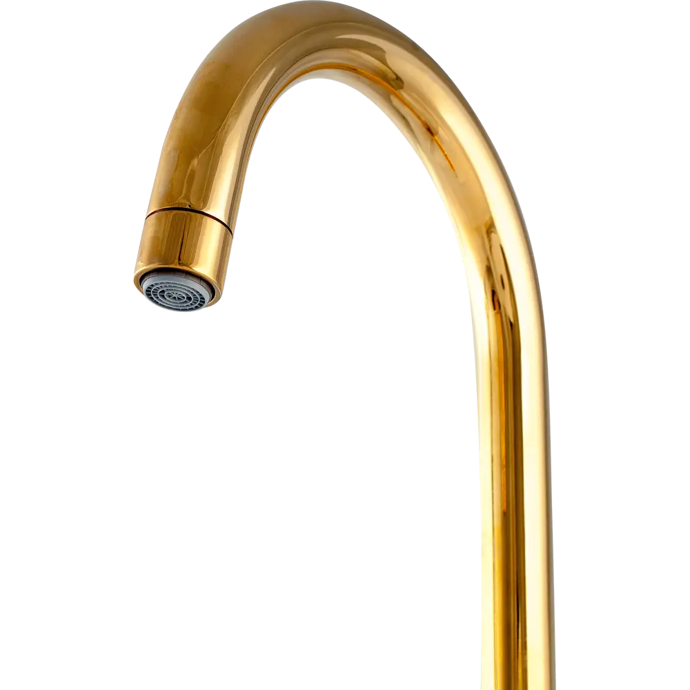 Смеситель для кухни Paini Cox 32.7 см цвет золотой STLM-2008292 - Вид №2