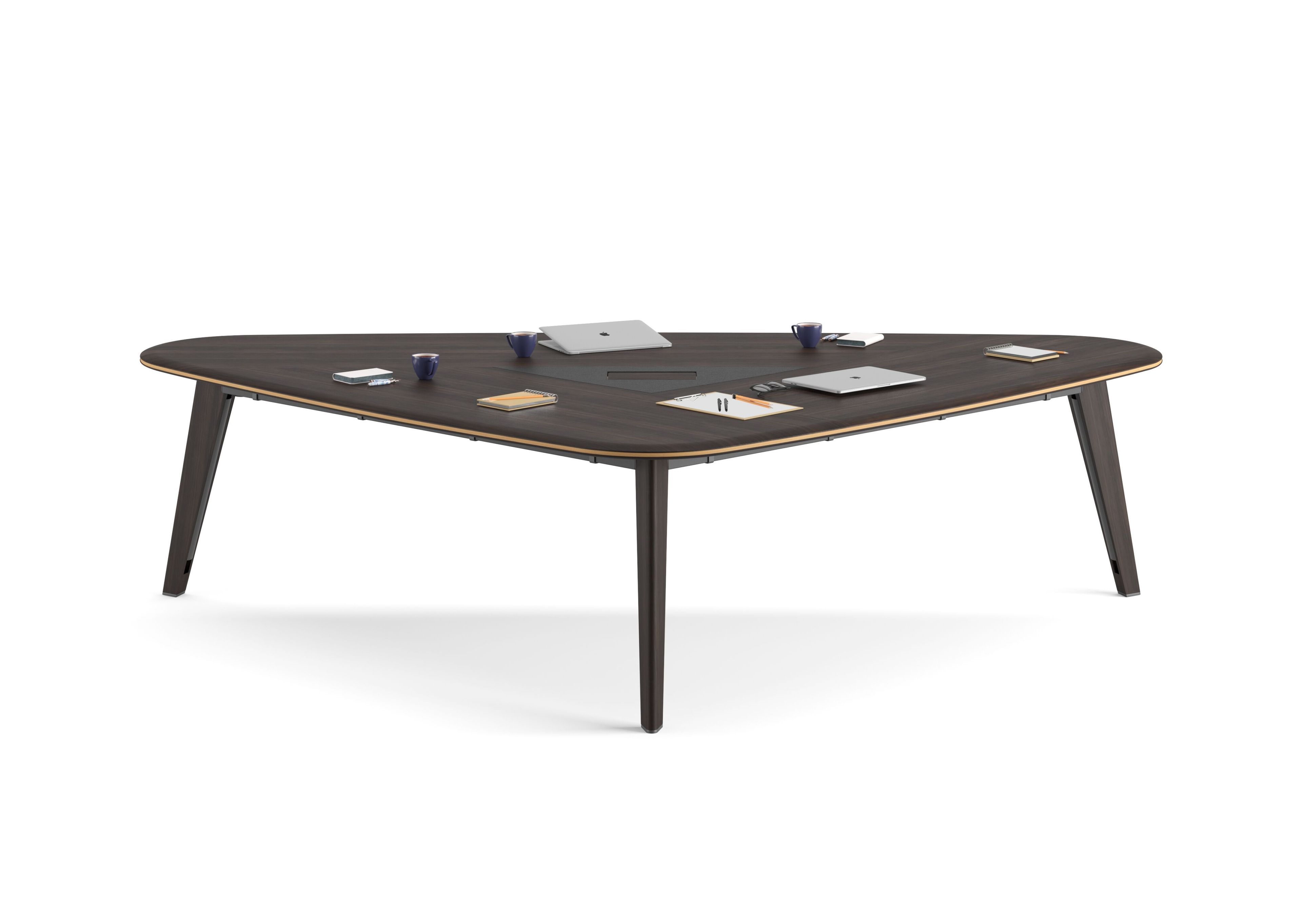 Деревянный треугольный стол для встреч Ersa Triad ARCH-00082977 - Вид №1