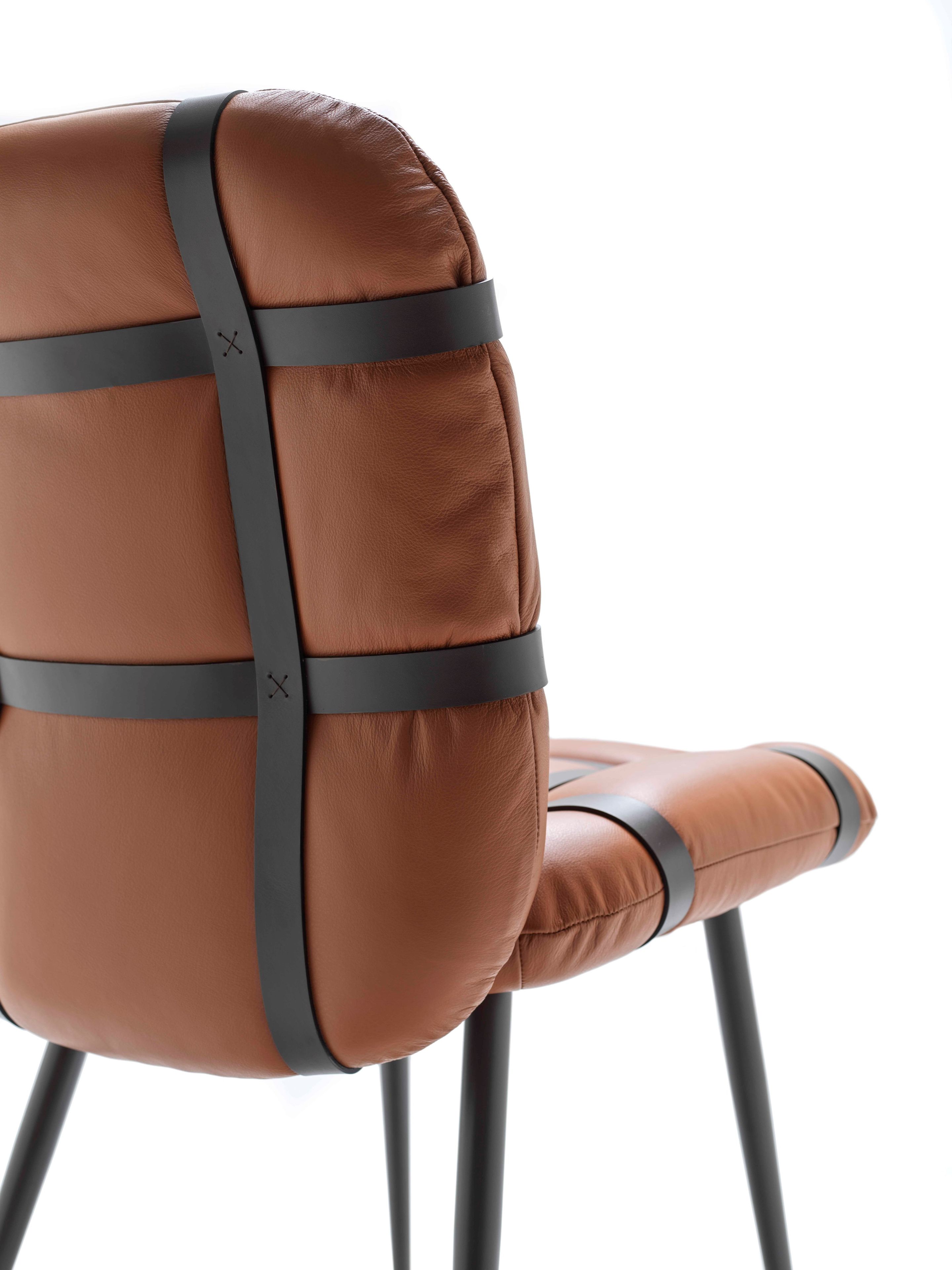 Кожаный мягкий стул Fasem Avion ARCH-00040271 - Вид №6