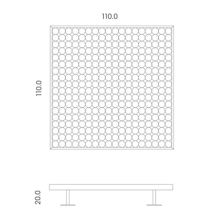 Низкий деревянный журнальный столик mg12 София ARCH-00034046 - Вид №6