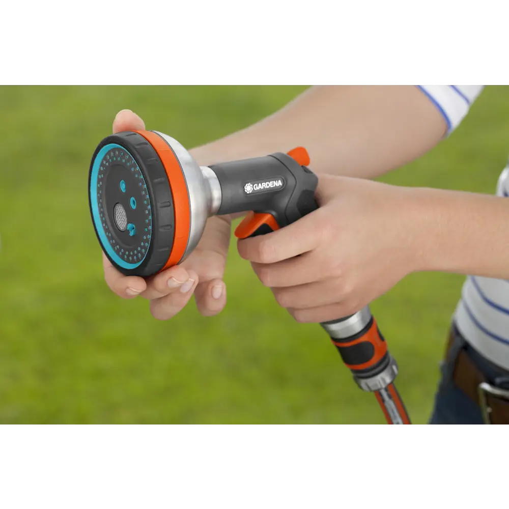 Пистолет-распылитель для полива Gardena Premium 5 режимов STLM-2016327 - Вид №13