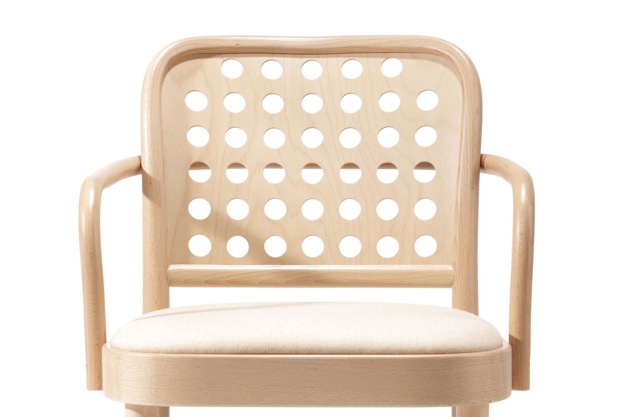 Деревянный стул с подлокотниками с мягким сиденьем TON 822 ARCH-00012493 - Вид №5