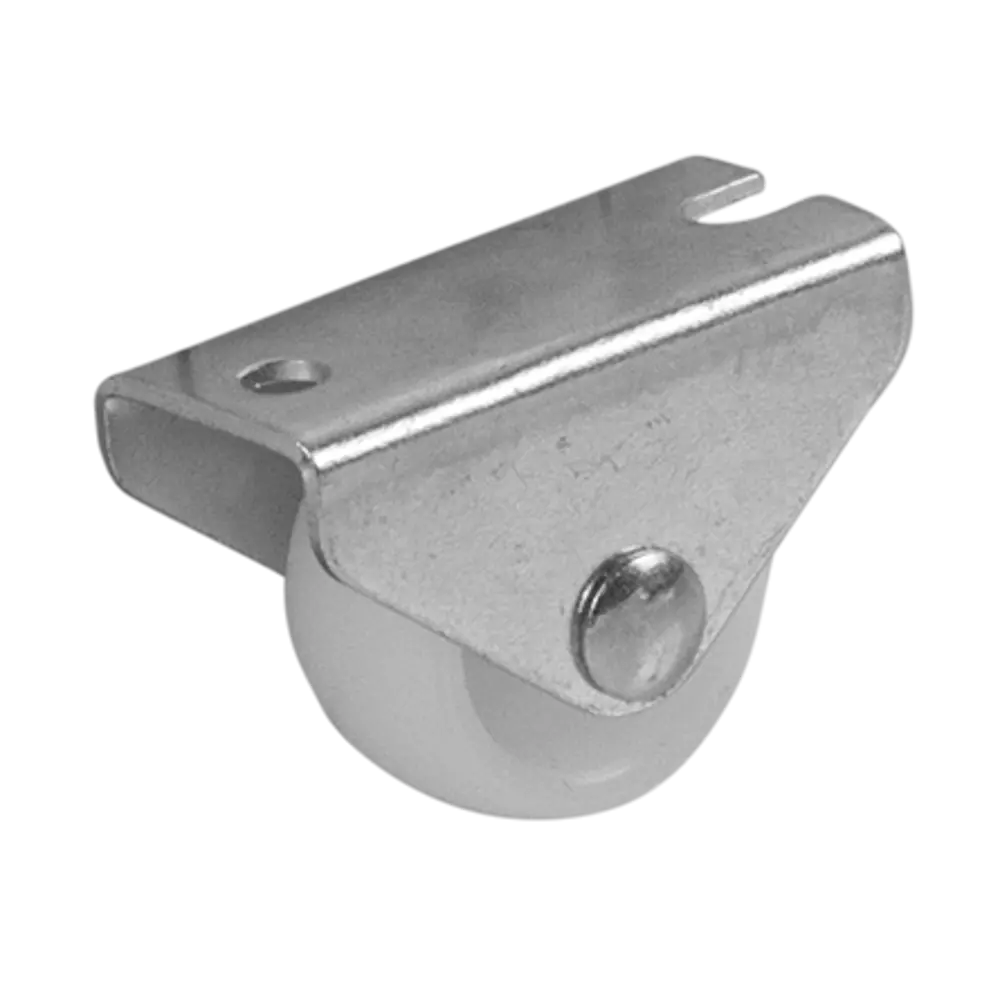 Колесо мебельное неповоротное без тормоза 25 мм до 20 кг цвет белый Santreyd STLM-2072422