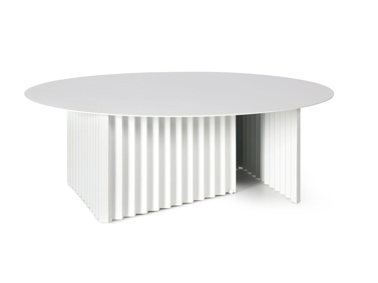 Стальной круглый низкий журнальный столик RS Barcelona Plec ARCH-00038257 - Вид №3