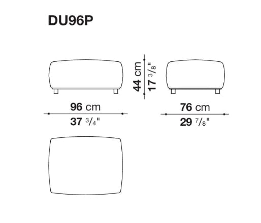 Модульный тканевый диван B&B Italia Dambo ARCH-00043318 - Вид №10
