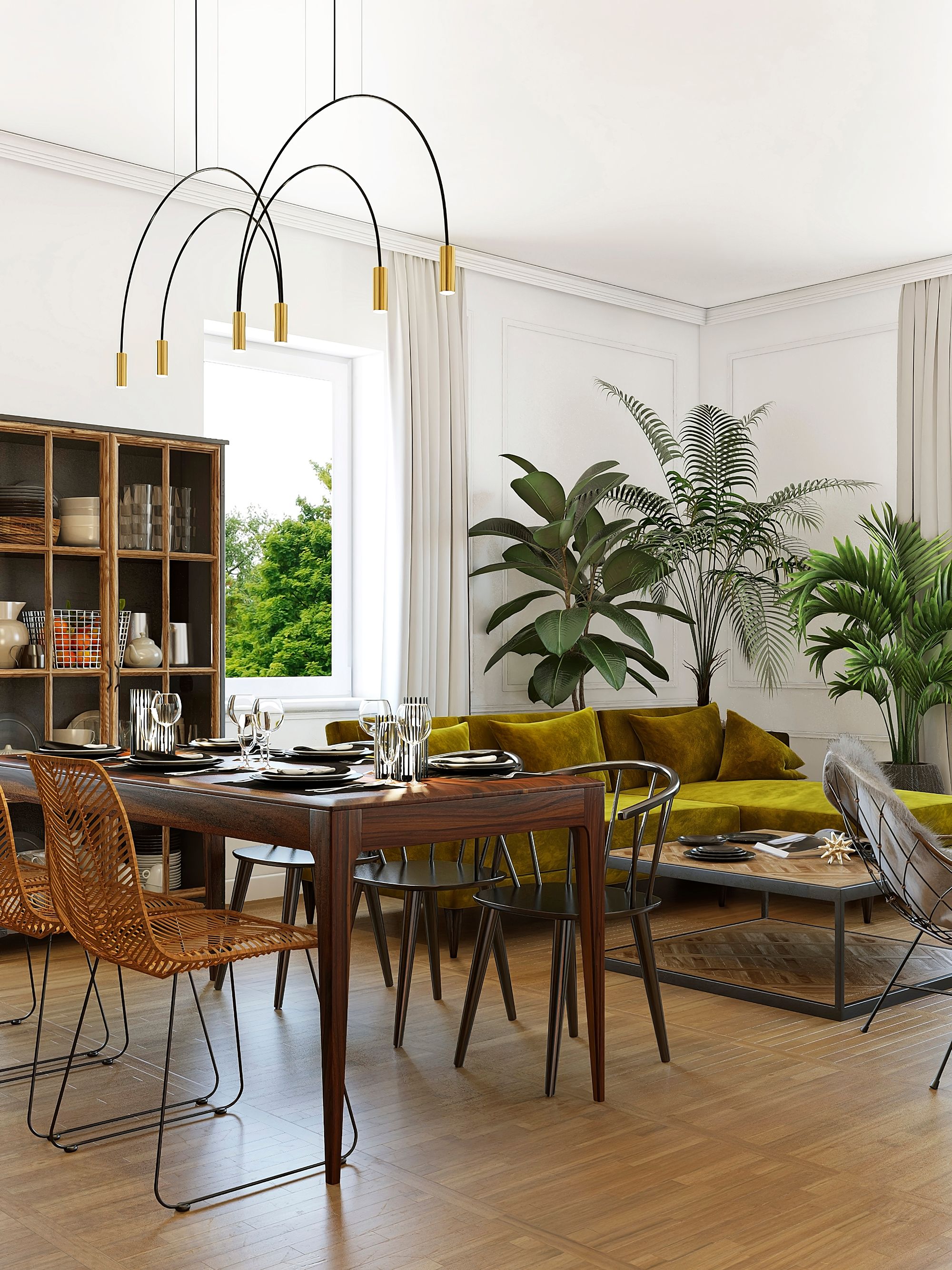 Алюминиевая светодиодная люстра Estiluz Volta ARCH-00046292 - Вид №5