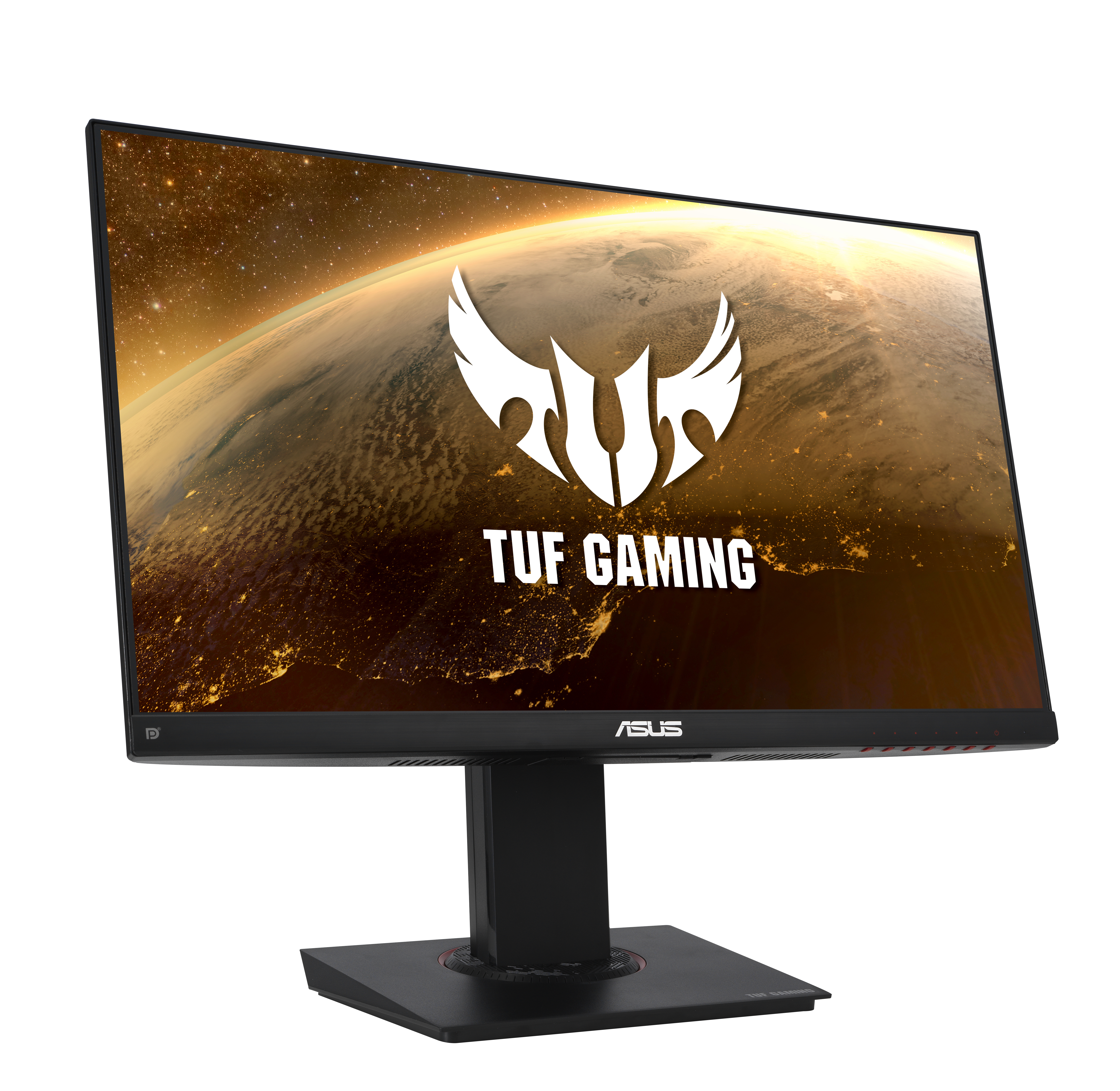 90LM05E0-B01170 tuf gaming vg249q gaming monitor, 23.8" full hd (1920x1080), 144hz, ips, 250 cd/㎡, 178°(h)/178°(v), speakers, hdmi, d-sub, dp, extreme low motion blur™, adaptive-sync, freesync™,1ms (mprt), frameless design, has, vesa 100x100, black ASUS A Santreyd  - Вид №2