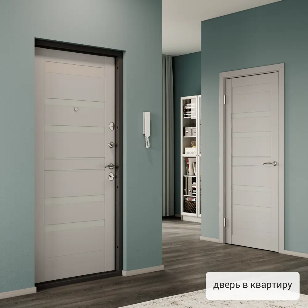 Дверь входная металлическая Страйд 950 мм, левая, Linea TOREX STLM-2033813 - Вид №15