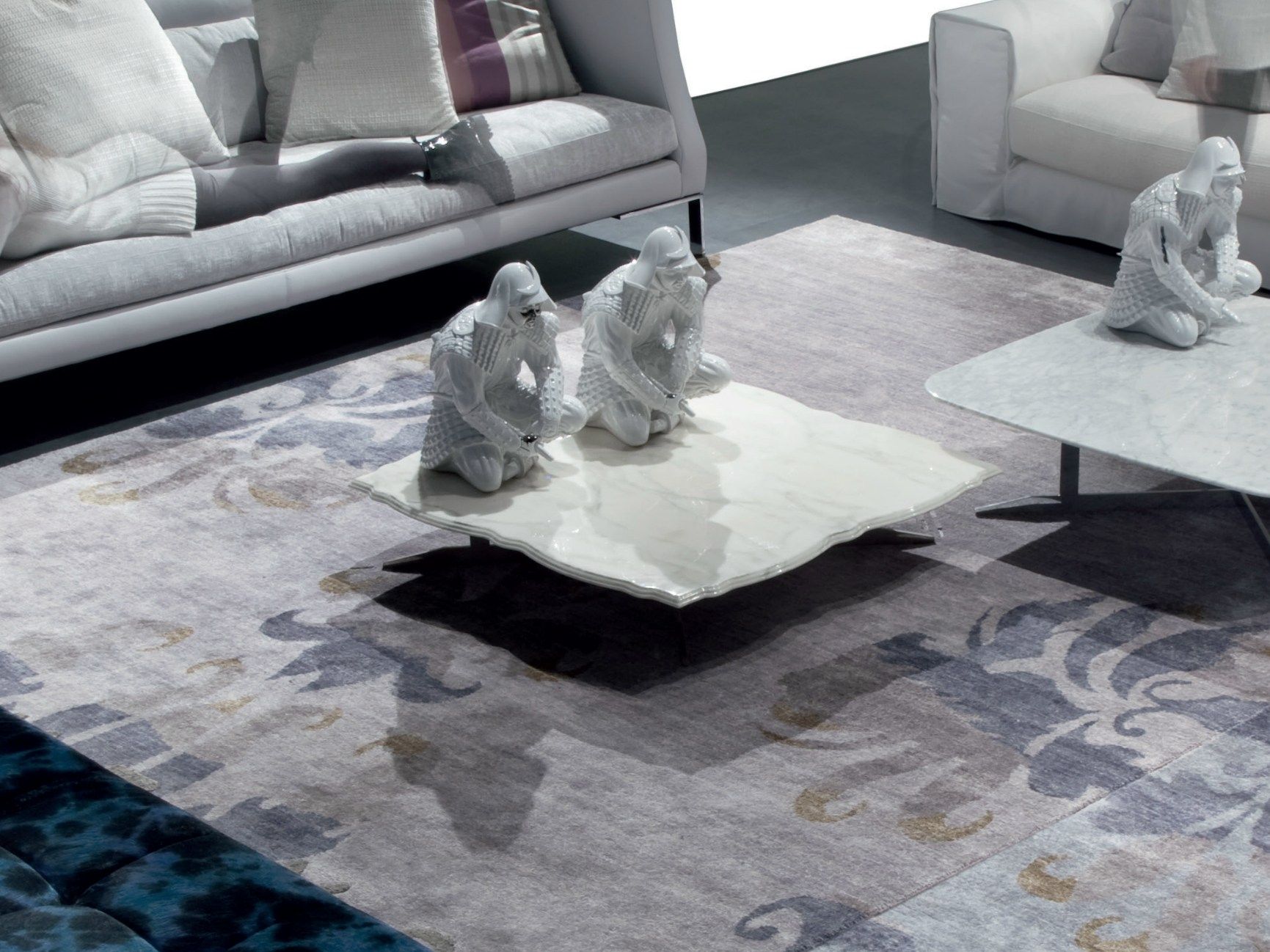 Гостиная мраморный низкий прямоугольный журнальный столик ERBA ITALIA ROCK COCO ARCH-00100992 - Вид №3
