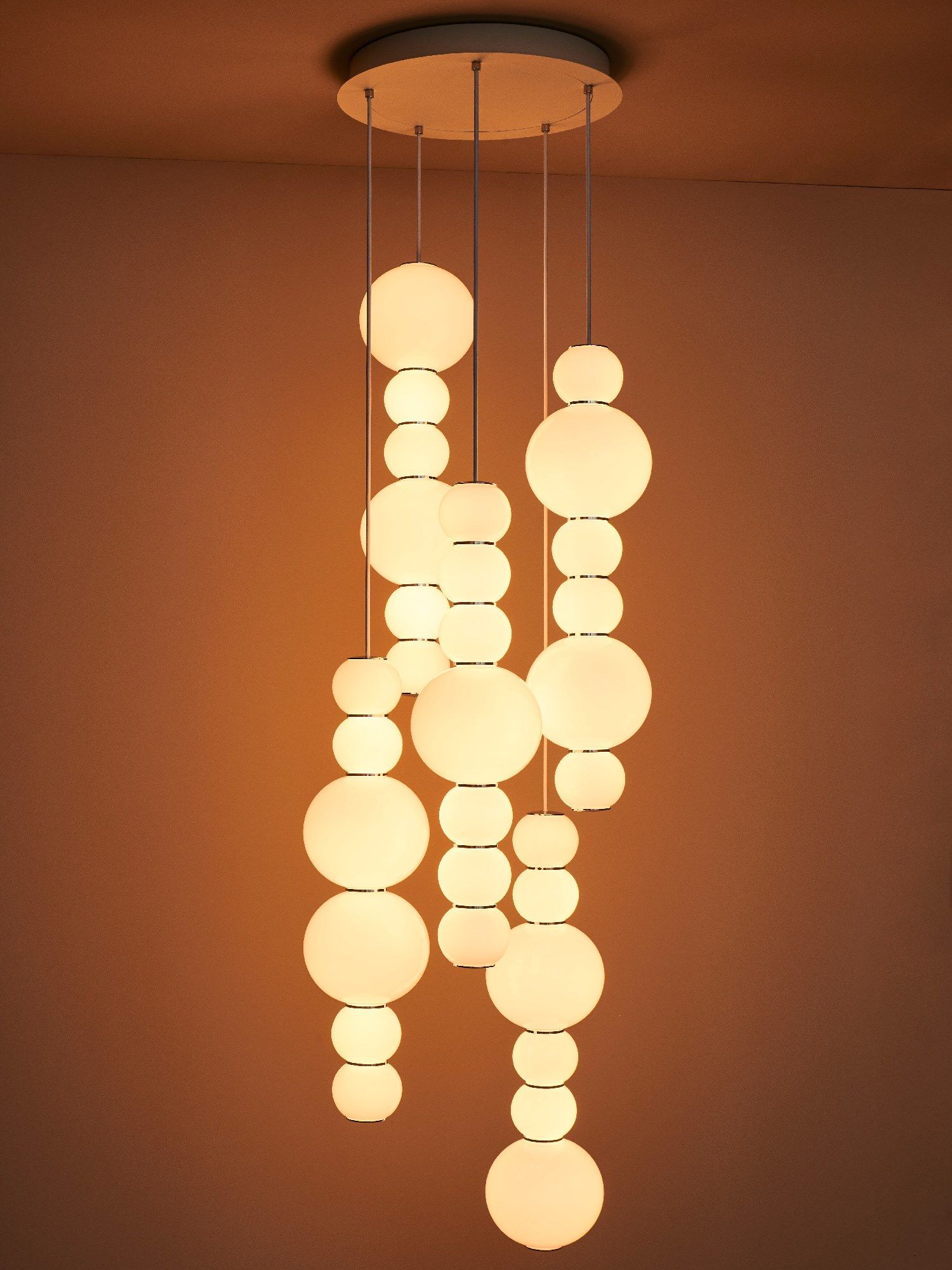 Стеклянный светодиодный подвесной светильник Formagenda ARCH-00123604 - Вид №5