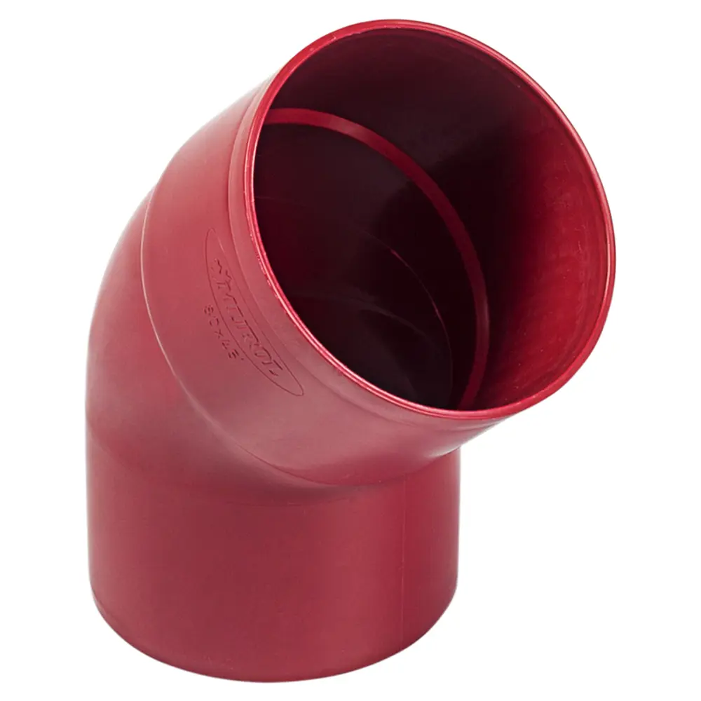 Отвод на 45° Murol цвет красный STLM-2007246 - Вид №1