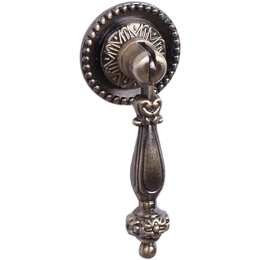 Мебельная ручка-капля бронза LARVIJ STLM-2053730