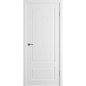 Дверь межкомнатная глухая Эрика 60х200 см эмаль цвет белый VFD