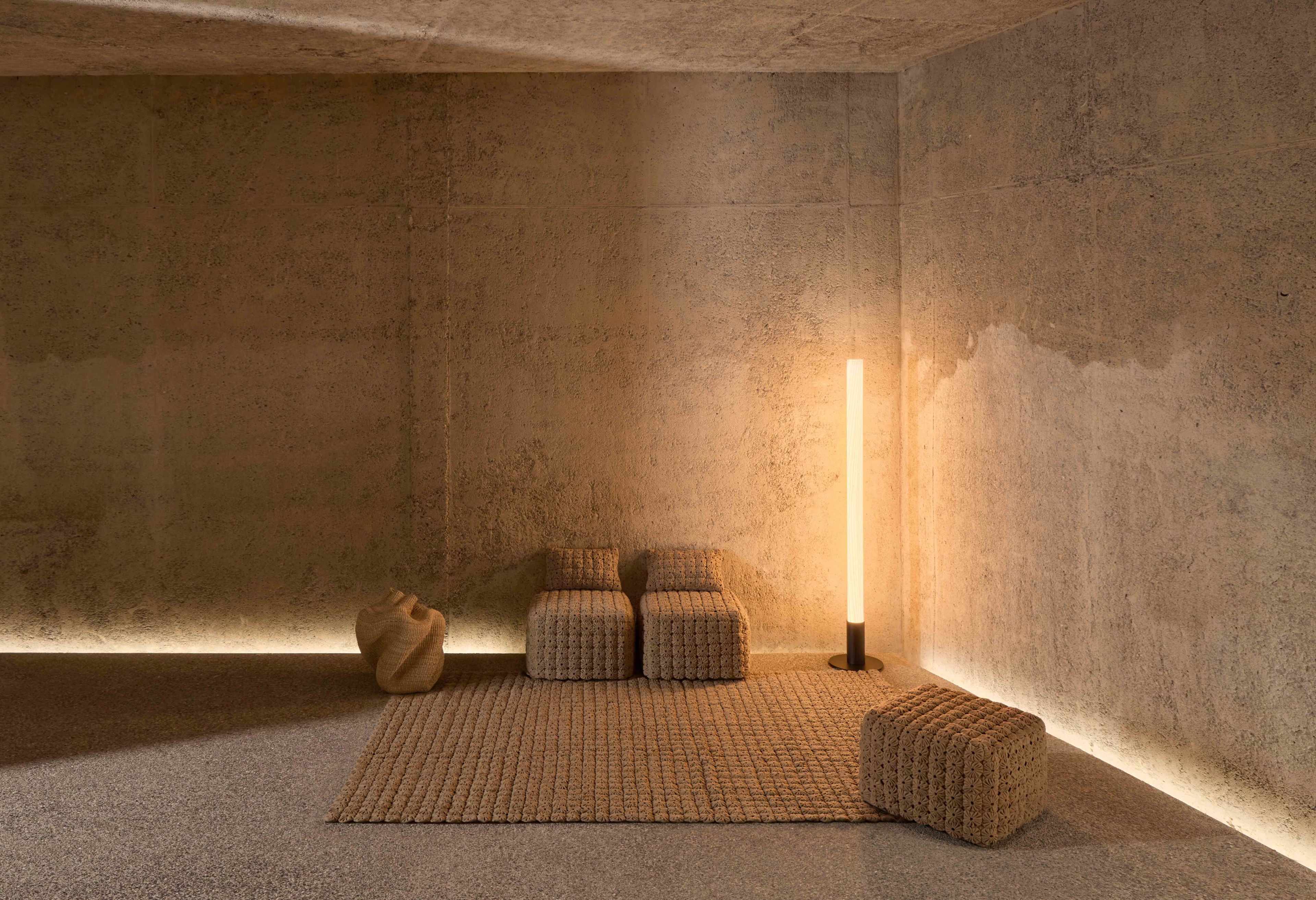 Съемный шерстяной пуфик GAN Momos ARCH-00144491 - Вид №7