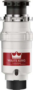 Измельчитель пищевых отходов Waste King Legend Series L-1021 для кухонной мойки, постоянный магнит