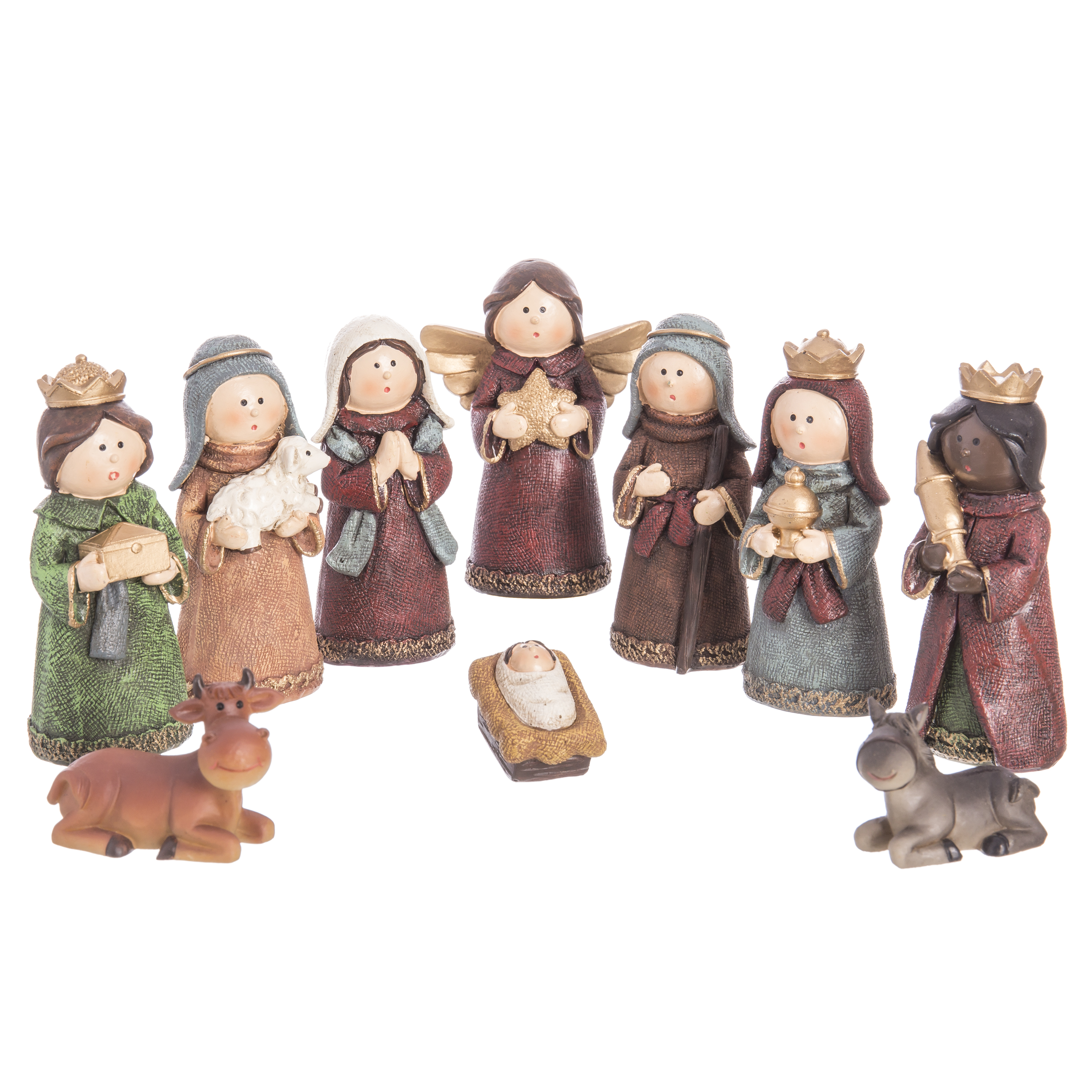 DZ-114-079 ДЕКОР НАСТОЛЬНЫЙ, НАБОР 10 ШТ TO4ROOMS  - Вид №1