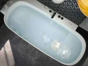 Gruppo Geromin Угловая овальная ванна из tecnotek®