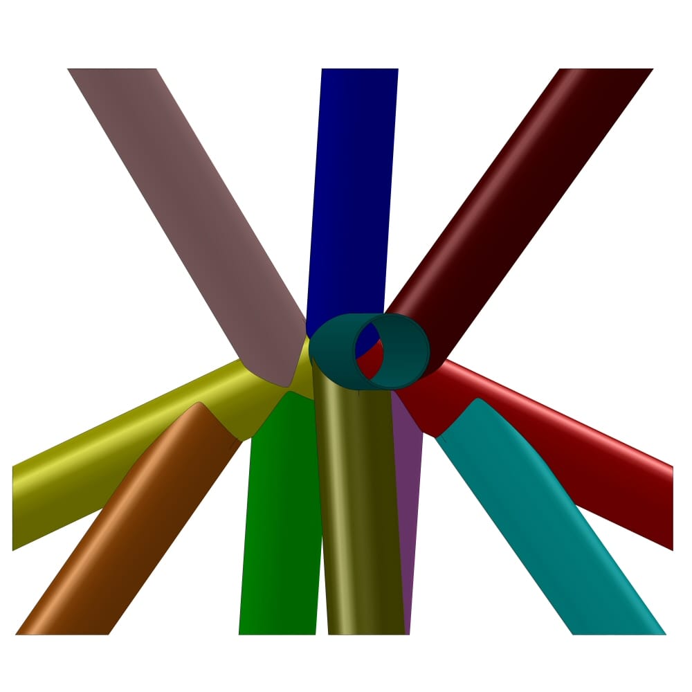 Металлическая крышка и ферменная конструкция CMM Struttura metallica tralicciata ARCH-00009827 - Вид №15