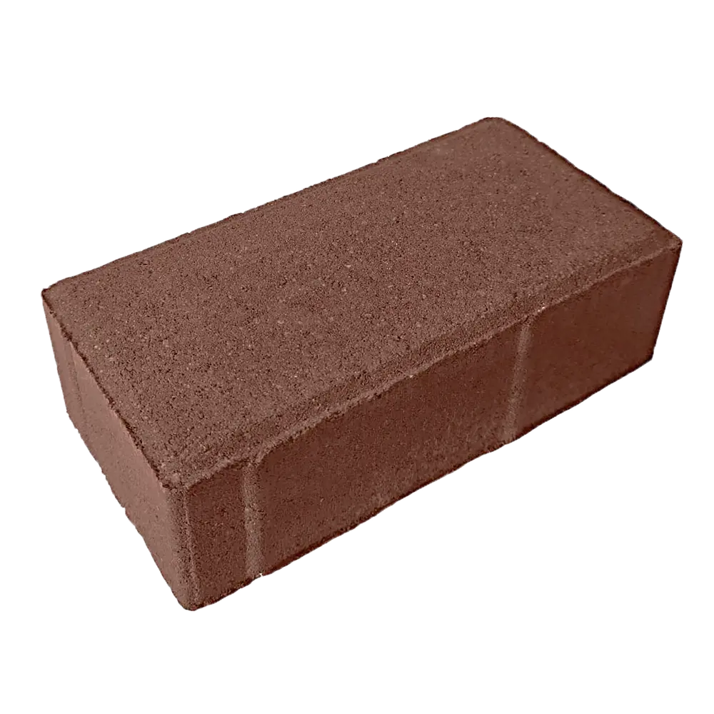 Плитка тротуарная вибропрессованная 100x200x60 мм цвет коричневый Santreyd STLM-2167790