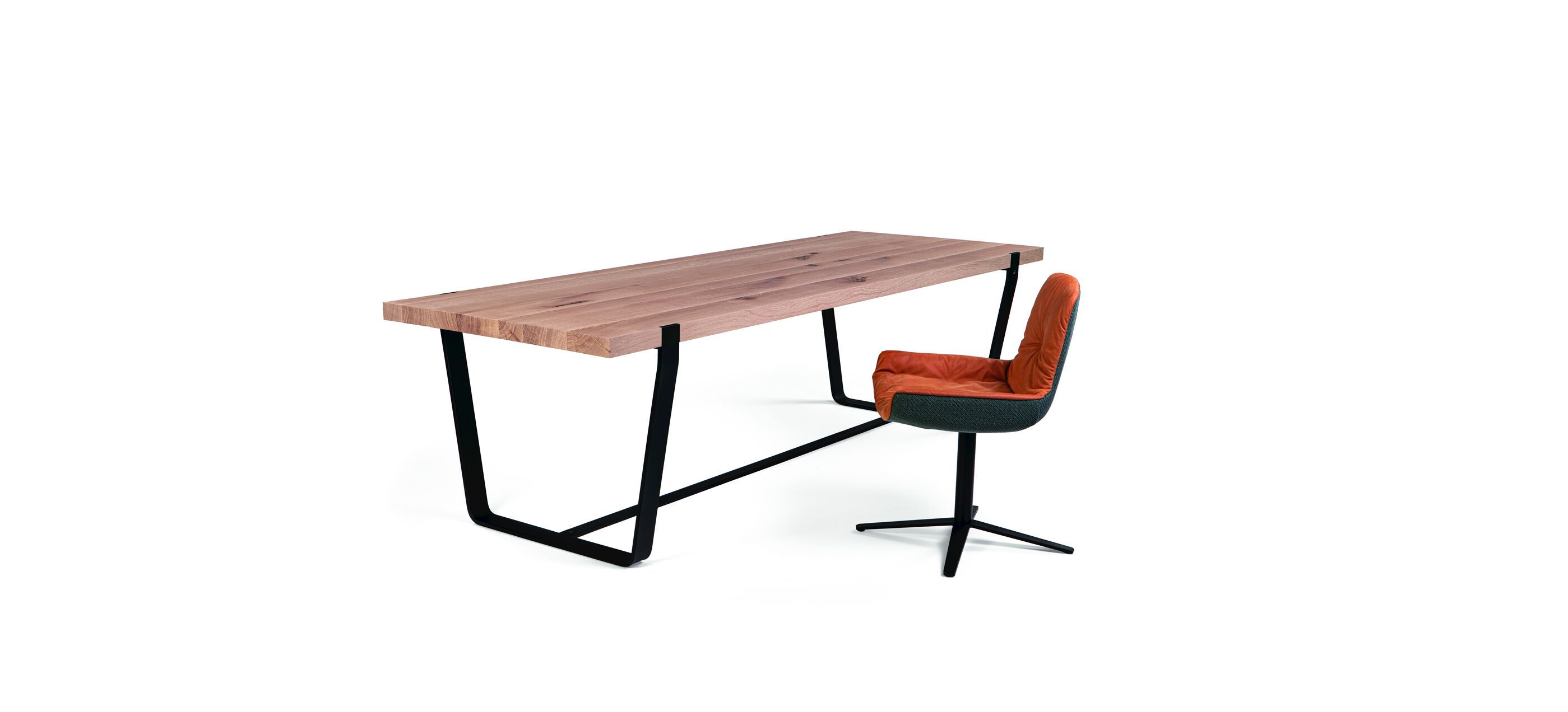 Деревянный прямоугольный обеденный стол JANUA BB 11 CLAMP ARCH-00014964 - Вид №8