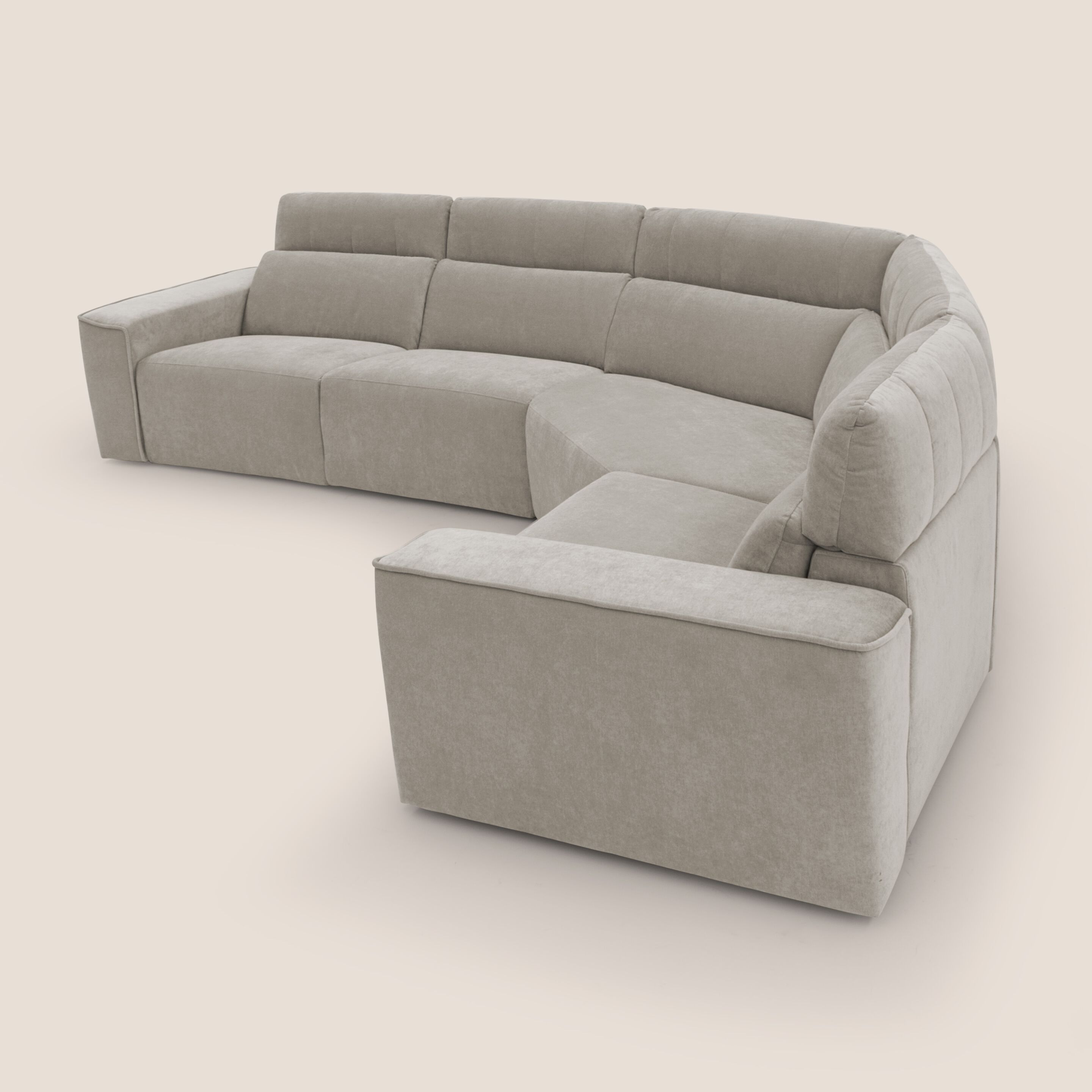 Угловой диван с откидной спинкой из ткани Divani.Store Clark ARCH-00090714 - Вид №129