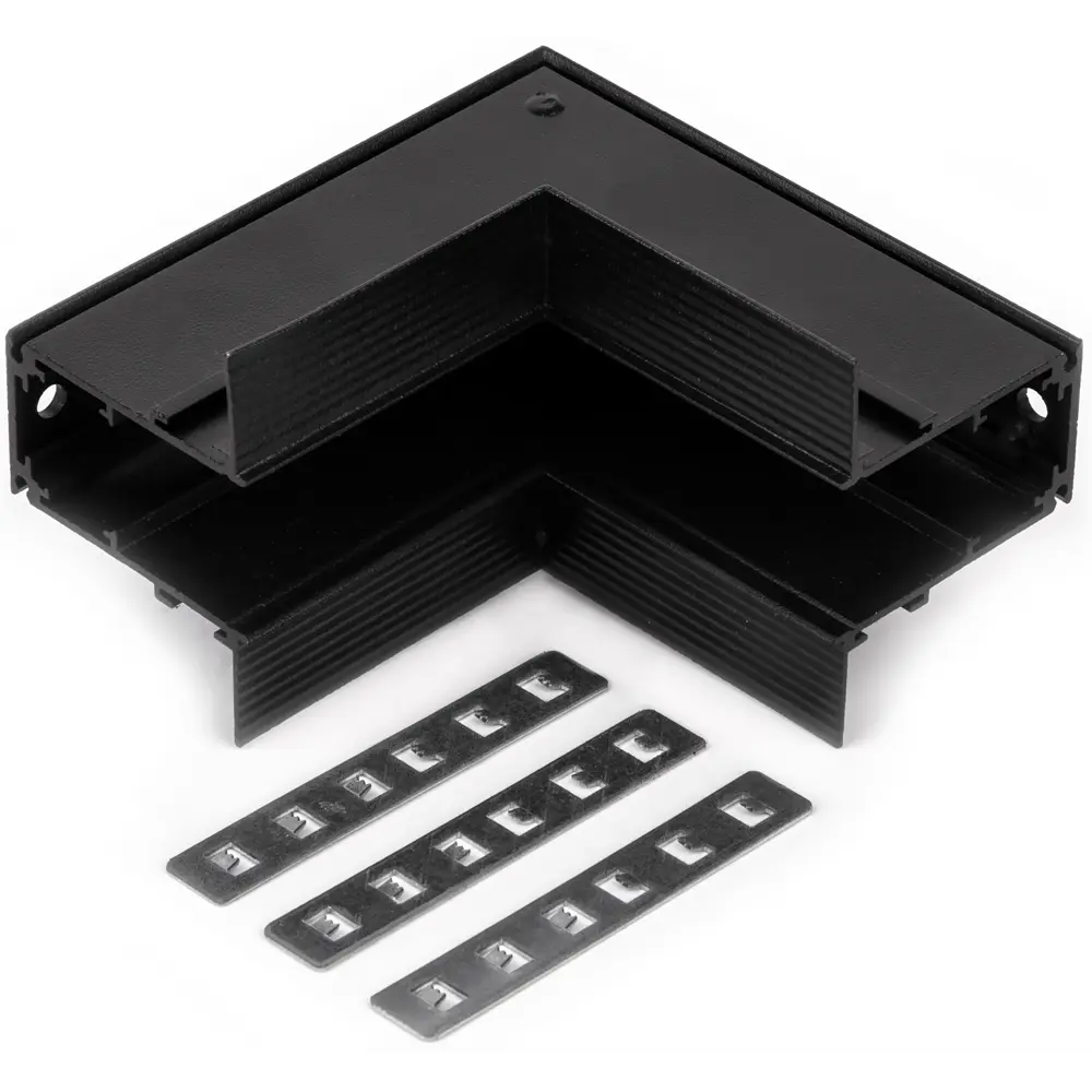 Коннектор Slim Magnetic для трекового шинопровода магнитного внутренний встраиваемый цвет черный 85070056 STLM-2168017 Elektrostandard  - Вид №2