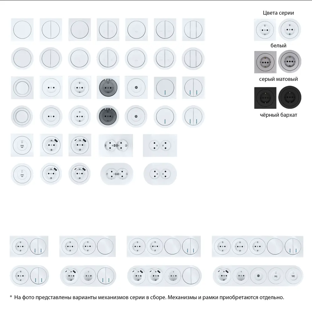Розетка USB встраиваемая Osen с заземлением цвет белый LEZARD STLM-2049070 - Вид №3