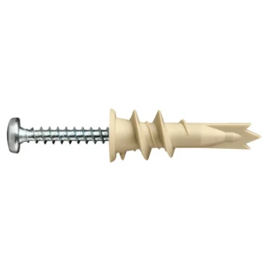Анкер с шурупом для гипсокартона 14x39 мм нейлон 500 шт.