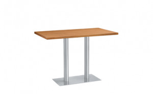 MT 491 T Каркас стола из окрашенной стали. Доступен со стальной или деревянной колонной. Et al. MT