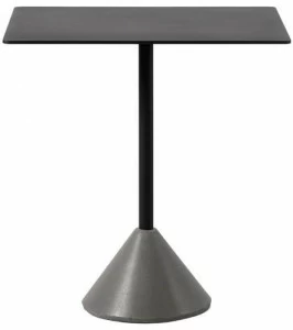 Bentu Design Прямоугольный бетонный стол с алюминиевой столешницей Ding C239053- c239043