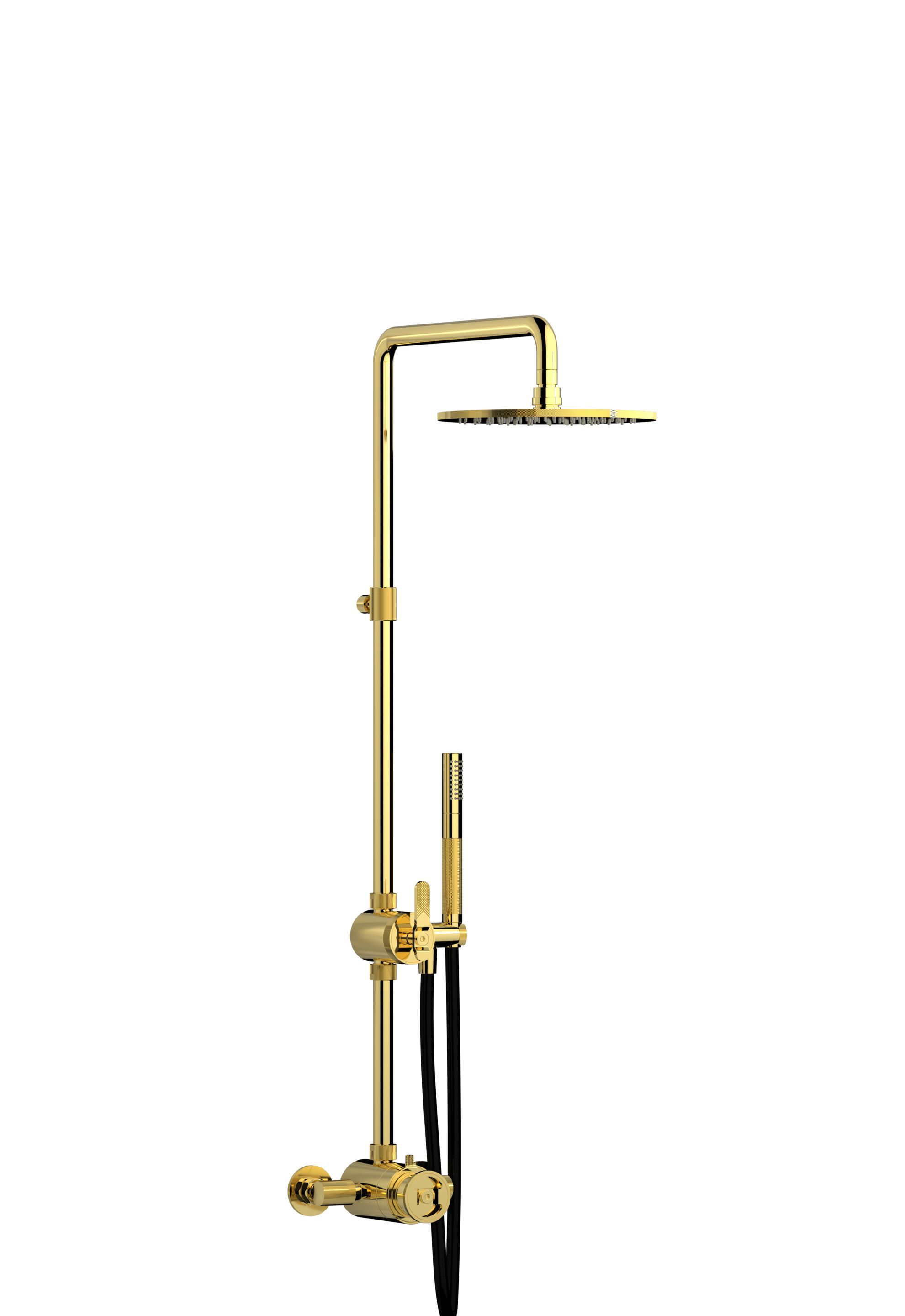 Настенная термостатическая душевая колонна с ручным душем IB Bold ARCH-00071043 - Вид №13