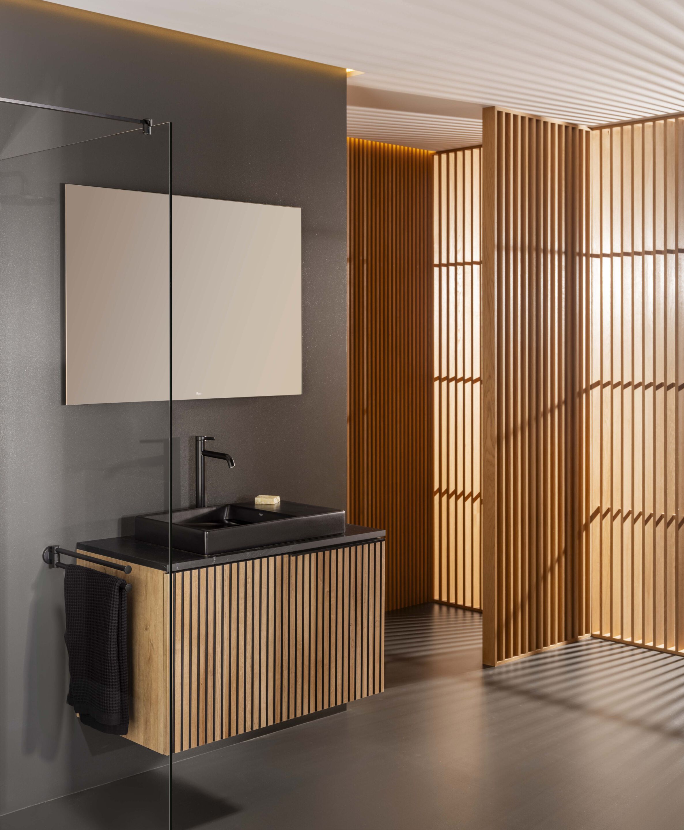 Деревянный подвесной умывальник с ящиками Roca Horizon ARCH-00099164 - Вид №5