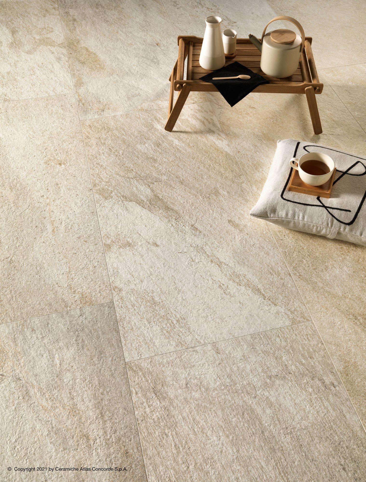 Пол / облицовка керамогранита с эффектом камня Atlas Concorde Norde ARCH-00026085 - Вид №50