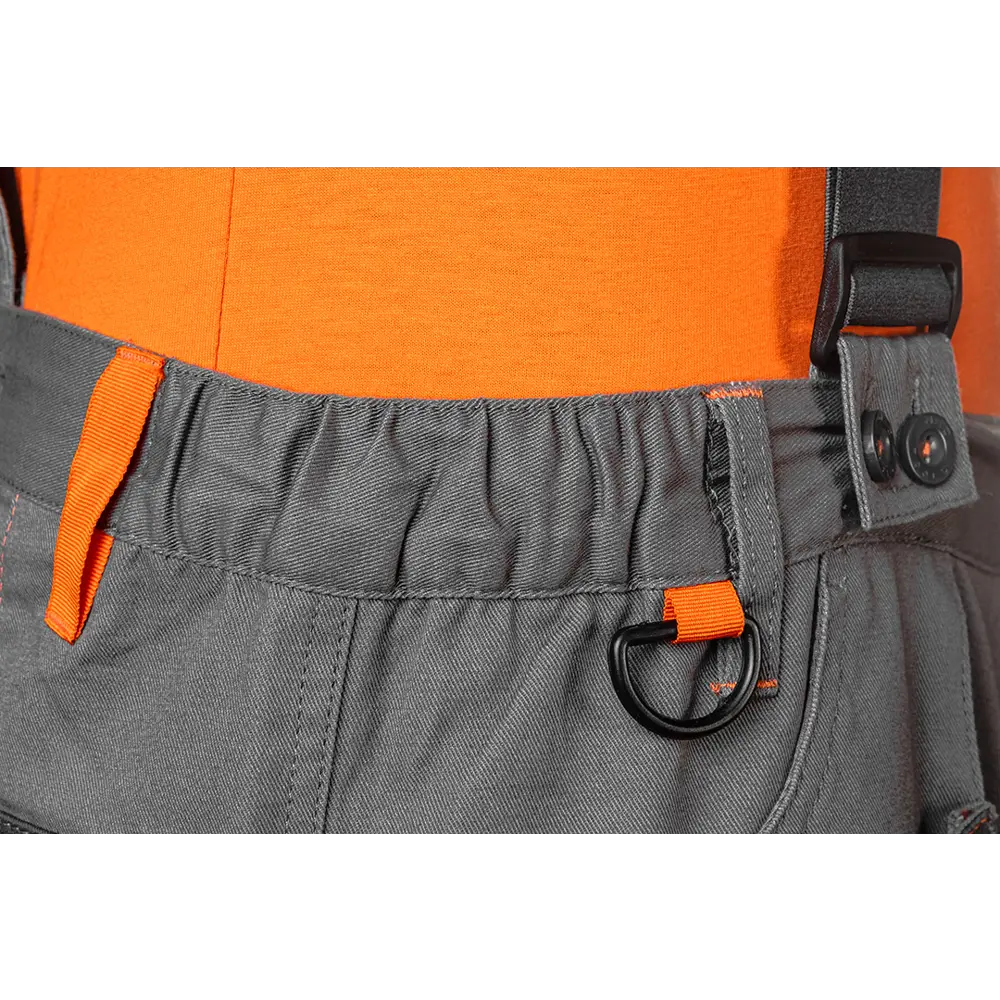 Полукомбинезон рабочий Neo Tools хлопок 100% серый размер M рост 178-181 NEO Tools Slim STLM-2043898 - Вид №7