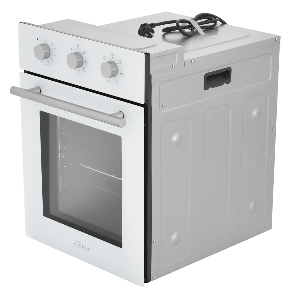 Встраиваемый духовой шкаф Zugel ZOE604W 45x59.5x60 см конвекция цвет белый STLM-2110129 - Вид №4