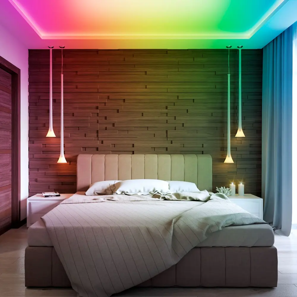 APEYRON Адресная светодиодная лента RGB 5м - интеллектуальное освещение 82535318 STLM-0029164