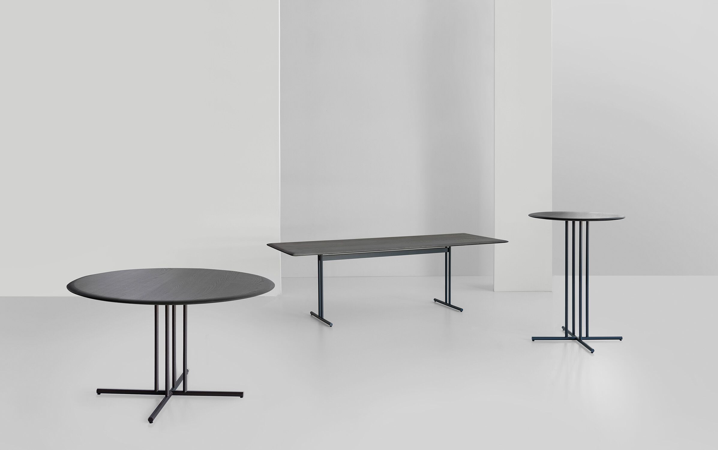 Круглый садовый стол из HPL и металла Potocco Graphic ARCH-00106580 - Вид №2