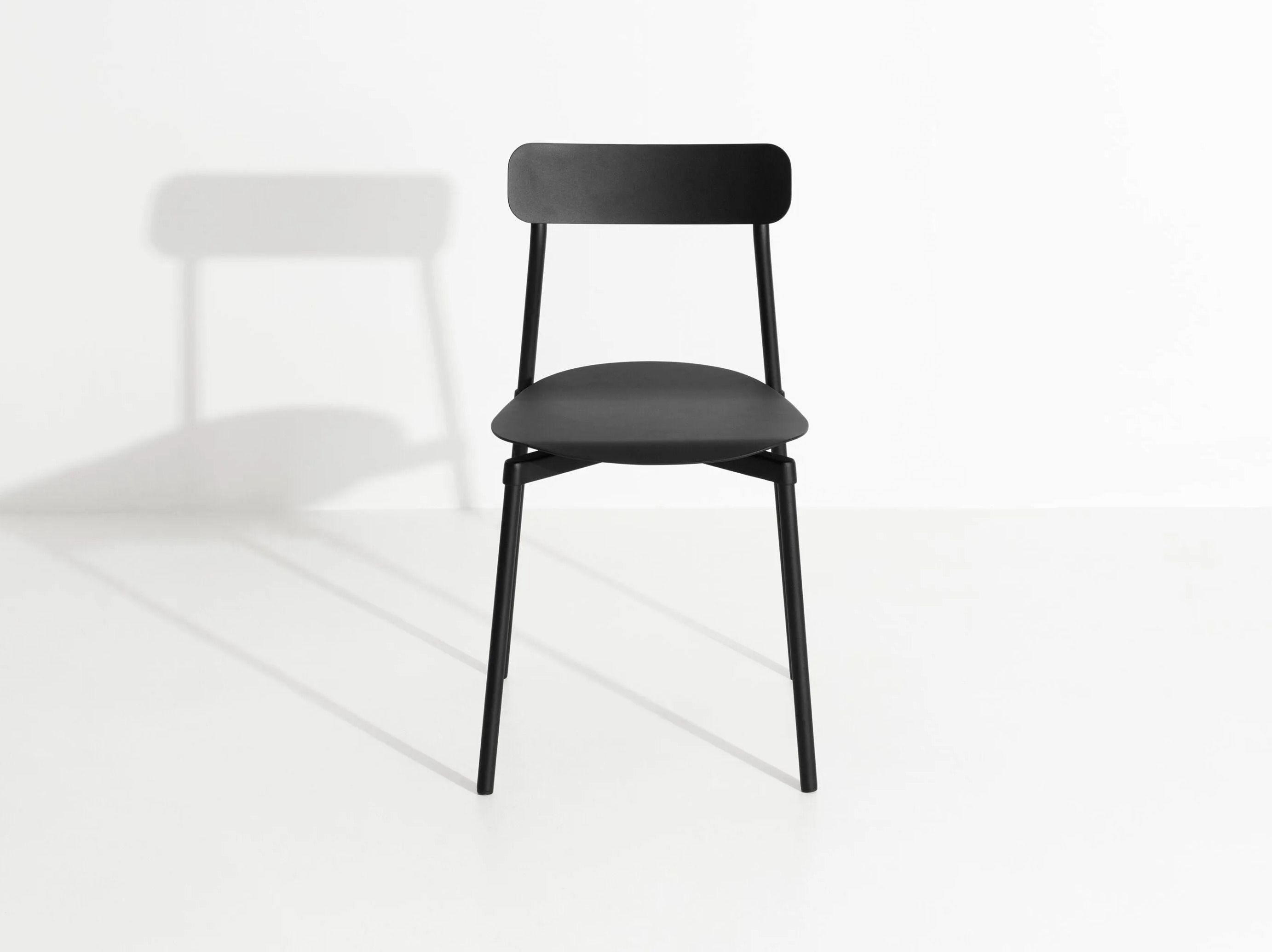 Алюминиевый штабелируемый стул с порошковым покрытием Petite Friture Fromme ARCH-00150568 - Вид №27