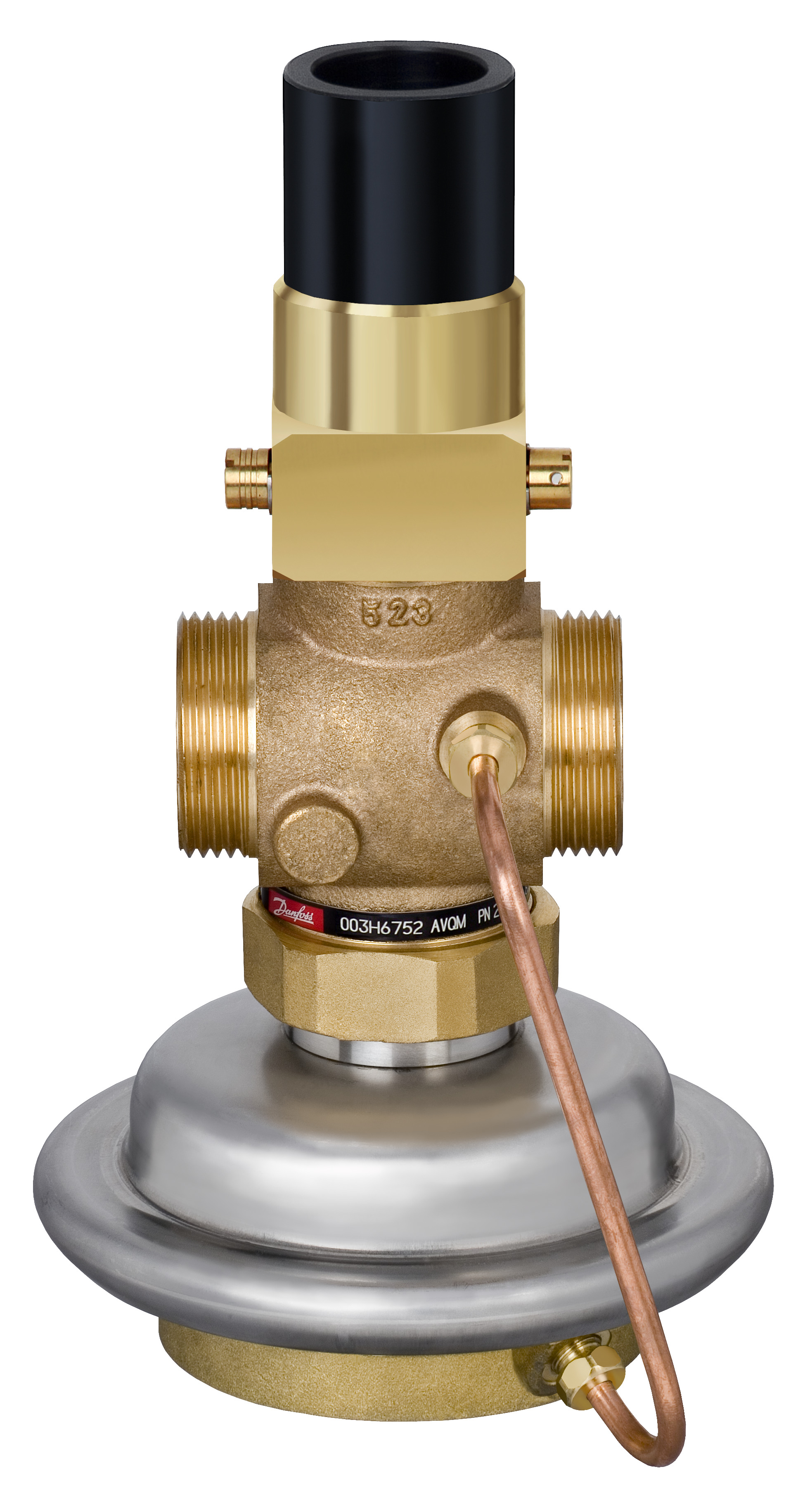 Danfoss Клапан регулирующий комбинированный AVQM с наружной резьбой или фланцевый Комб. р-рAVQM PN16 32/10//0,2/резьб. 003H6740  - Вид №39
