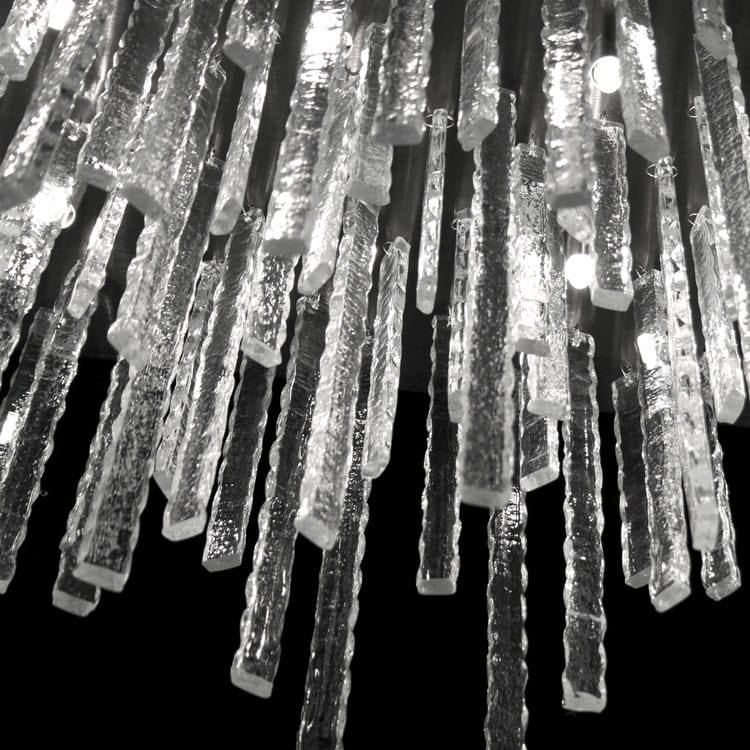 Прямоугольный потолочный светильник из дутого стекла MULTIFORME POLARIS ARCH-00120888 - Вид №1