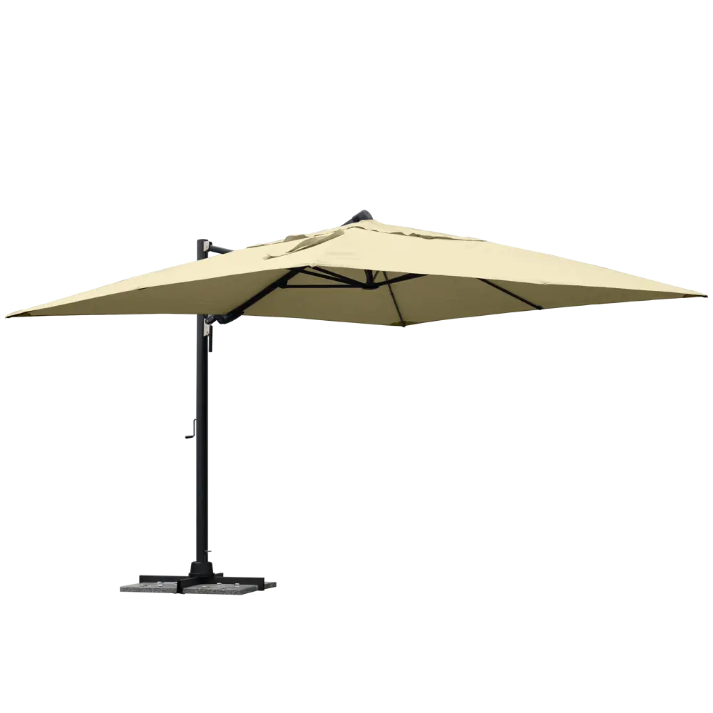 NATERIAL Sombra - Пляжный зонт с боковой стойкой 392×293 см 83719280 STLM-0043739