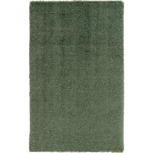 Ковер полиэстер Ribera 200x300 см цвет темно-зеленый 82388123 STLM-2087849