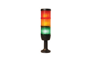 16294316 Сигнальная светодиодная колонна 70мм, красная, желтая, зеленая 24В, LED IK73L024XM01 EMAS