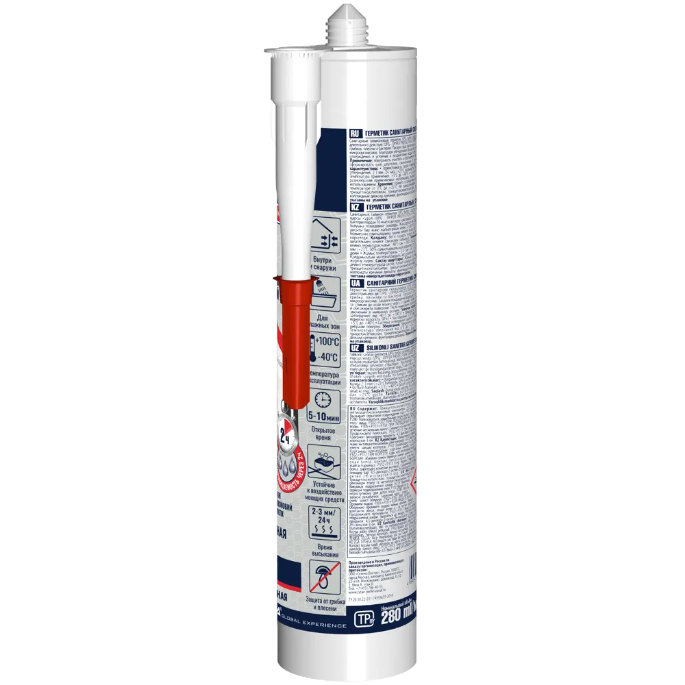 Герметик силиконовый Tytan Upg Turbo белый 280 мл STLM-2098320 - Вид №3