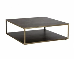 Журнальный столик квадратный коричневый 120 см Servant ICON DESIGNE  178125 Коричневый
