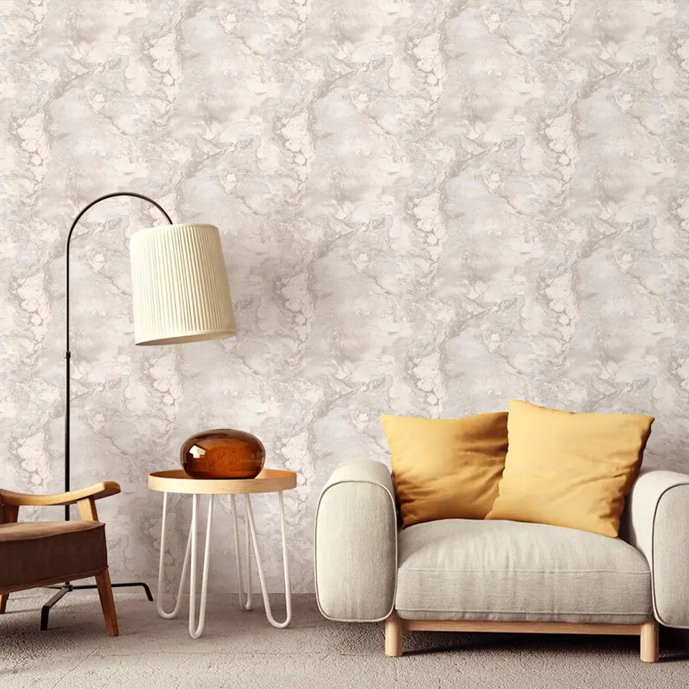 Обои флизелиновые Erismann Neochic бежевые 1.06 м 60134-02 Santreyd STLM-2006526 - Вид №2