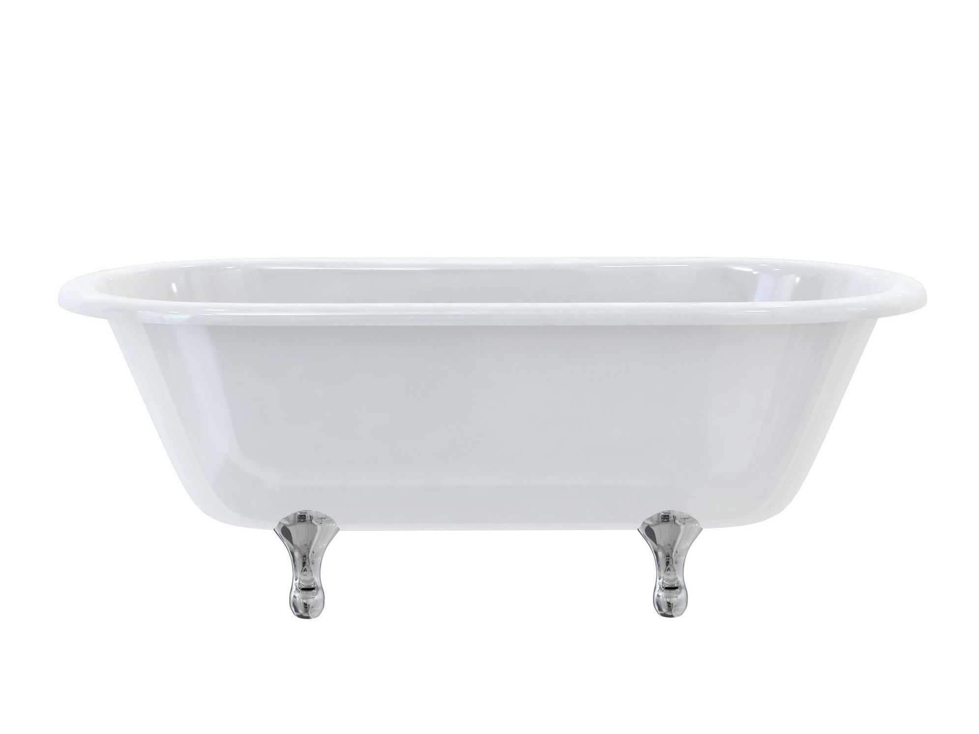 Овальная акриловая ванна на ногах Burlington ARCH-00030731 - Вид №30