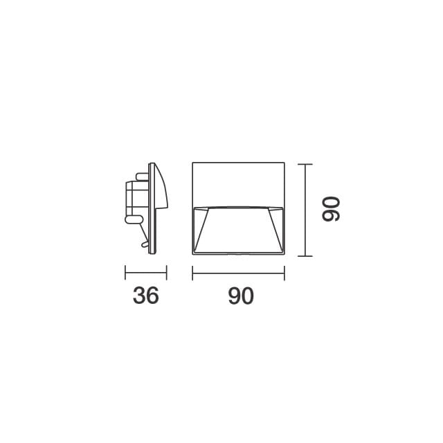 Настенный светодиодный маркер iGuzzini Walky ARCH-00130456 - Вид №17