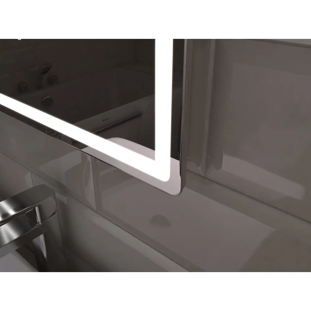 Зеркало Vigo Level Comfort с часами и сенсорной подсветкой 60×70 см 89359097 STLM-1420480 - Вид №10